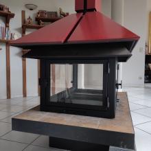 img Les portes vitrées de cheminée