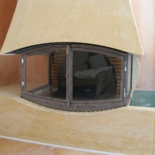 Porte vitrée de cheminée img Porte vitrée de cheminée