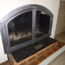 Les portes vitrées de cheminée img Les portes vitrées de cheminée